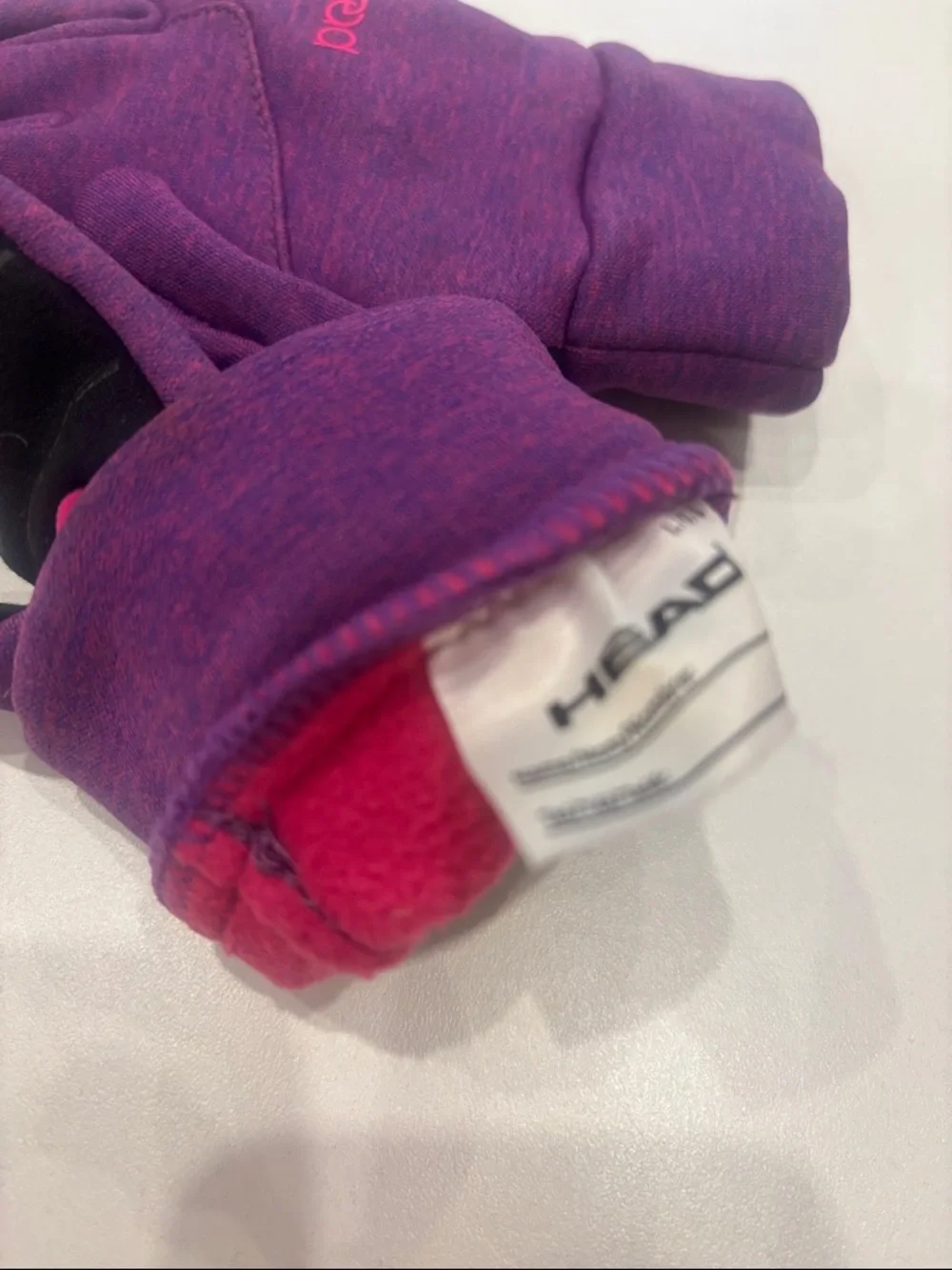 Head Plum Purple Touchscreen Gloves size L